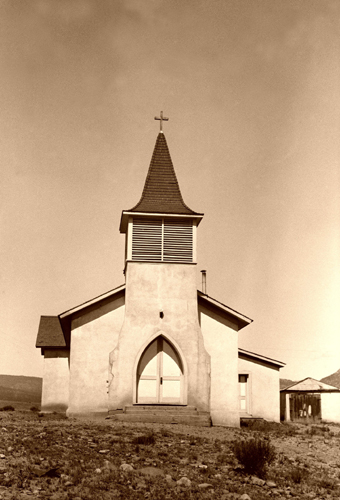 Cimarron Catholic Church, 1936