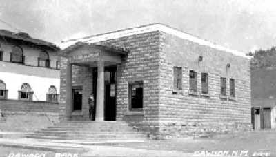Dawson, New Mexico Bank, 1920's
