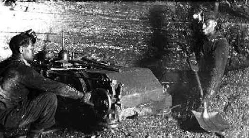 Working in the Dawson Mines, 1920
