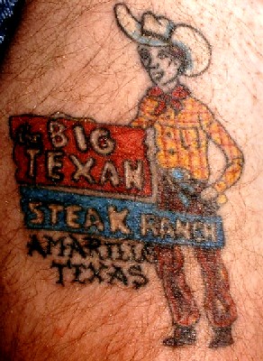 Big Texan Tattoo