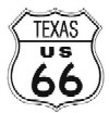 Texas Route 66 Emblem