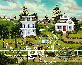 "Dog Days Of Summer" by Jane Wooster Scott