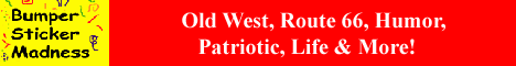 Bumper stickers for sale!