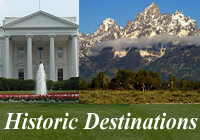 Historic Travel Destinations in the United States