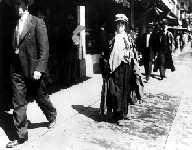 Baby Doe visiting Denver in 1930
