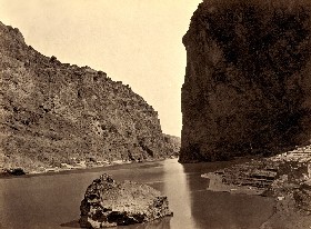 The Black Canyon in 1871, Gunnison, Colorado