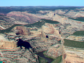 Harpers Corner Overlook at Dinosaur National Monument