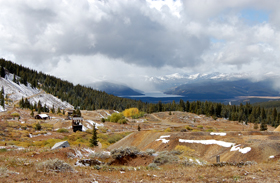 Silver King Road just outside Leadville