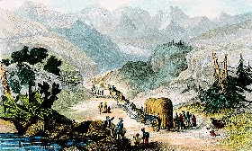 Mountain Wagon train