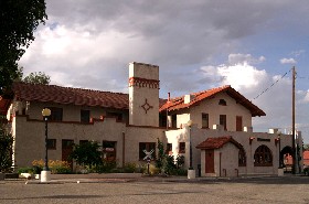 Harvey House Museum in Belen, New Mexico,