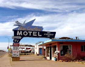 Blue Swallow Motel in Tucumcari, New Mexico