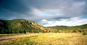 Road to Cimarron Canyon