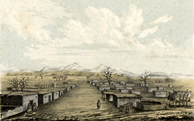 Early day Mesilla, New Mexic