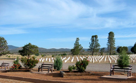 Fort Bayard National Cemetery today