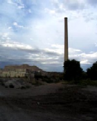Coal Mine Stack in Gamerco, New Mexico