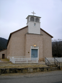 La Iglesia de San Juan-Bautista Mission in Lincoln, New Mexico