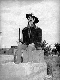 Lucien Maxwell Statue in Cimarron, New Mexico
