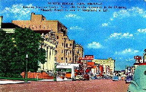 Albuquerque, New Mexico in the 1950s