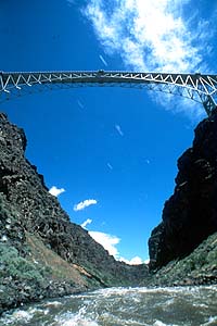 Rio Grande Bridge from below