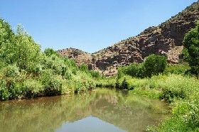 San Francisco River in New Mexico