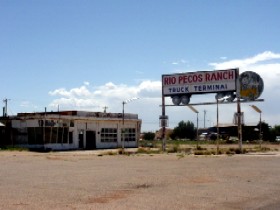 Old Truck Terminal, Santa Rosa New mexico