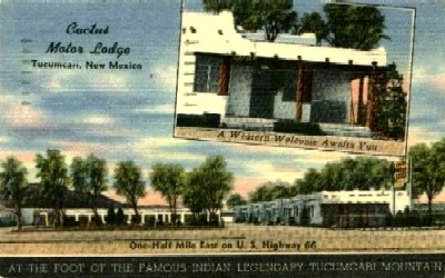 Cactus Motor Lodge in Tucumcari, New Mexico