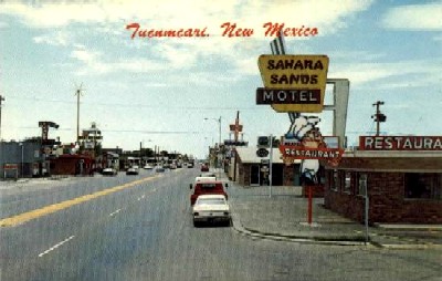 Route 66 in Tucumcari, New Mexico