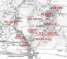 Fountain Sites Map