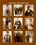 Bad Men of the Old West Poster