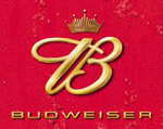 Budweiser Crown Logo Sign