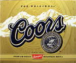 Coors Label Tin Sign