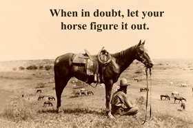 Horse poster