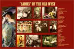 "Ladies" of the Old West Large Poster