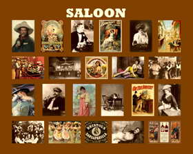 Saloon Poster