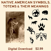 Native American Symbols, Totems & Their Meanings Digital Download
