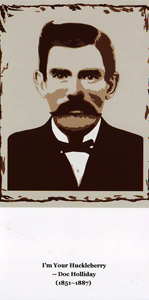 Doc Holliday Graphic Greeting Card