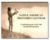 Native American proverbs calendar