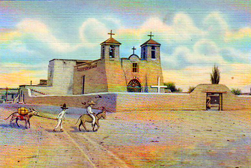 Ranchos de Taos Postcard