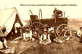 No quitters poster
