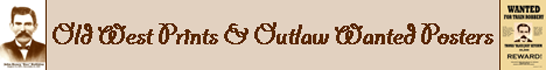 Old West Wanted Posters