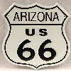 Arizona Route 66 Tin Sign