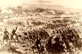 The Battle of Malvern Hill.