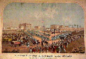 38 Santee Sioux were hanged in Mankato, Minnesota 
