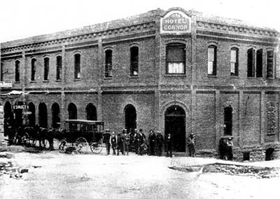 The Connor Hotel in Jerome, Arizona in 1899