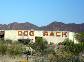 Dog Rack in Black Canyon, Arizona