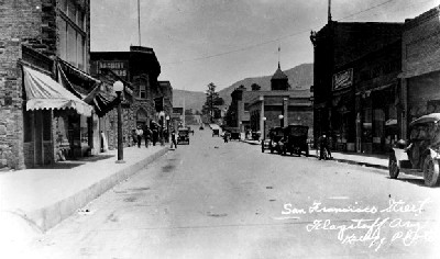 San Francisco Street in the 1920s