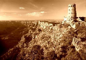 Watchtower at the Grand Canyon