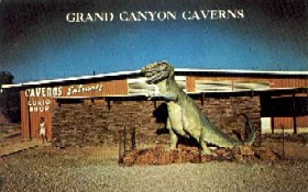 Grand Canyon Caverns Vintage Postcard