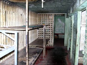 Old jail cell in Navajo County Courthouse