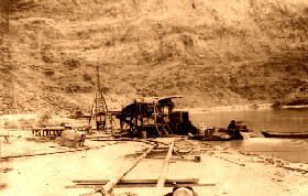 Lee's Ferry across the Colorado River, Grand Canyon, Arizona